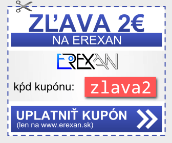 Kupón vďaka ktorému získate 2€ zľavu